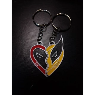 *LEIA A DESCRIÇÃO* Chaveiro Deadpool e Wolverine melhores amigos (best friends)