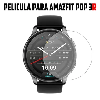 Película para Amazfit Pop 3R de vidro temperado Proteção de Tela