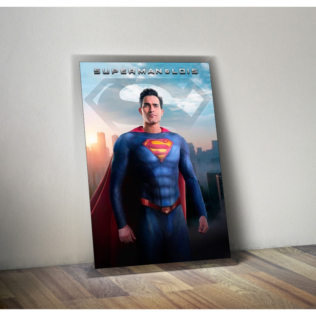 Placa Decorativa MDF (14x20cm ou 20x28cm) Superman & Lois (Série