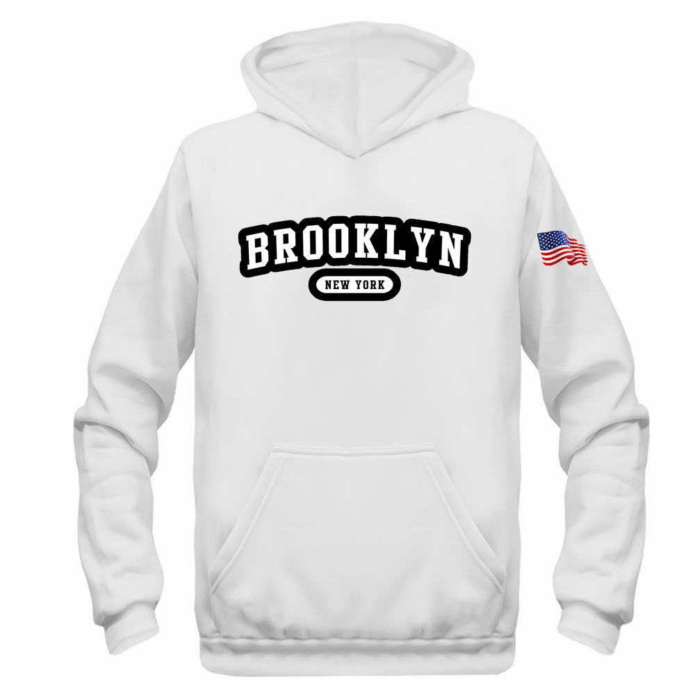 Moletom Canguru Blusa De Frio Estados Unidos Moletom Algodão