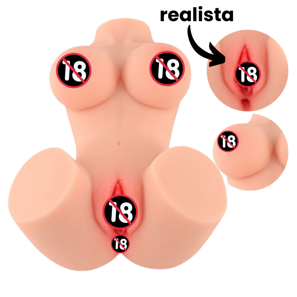 Corpo Mulher Vagina Peitos Ânus Masturbador Masculino Cyberskin Realista