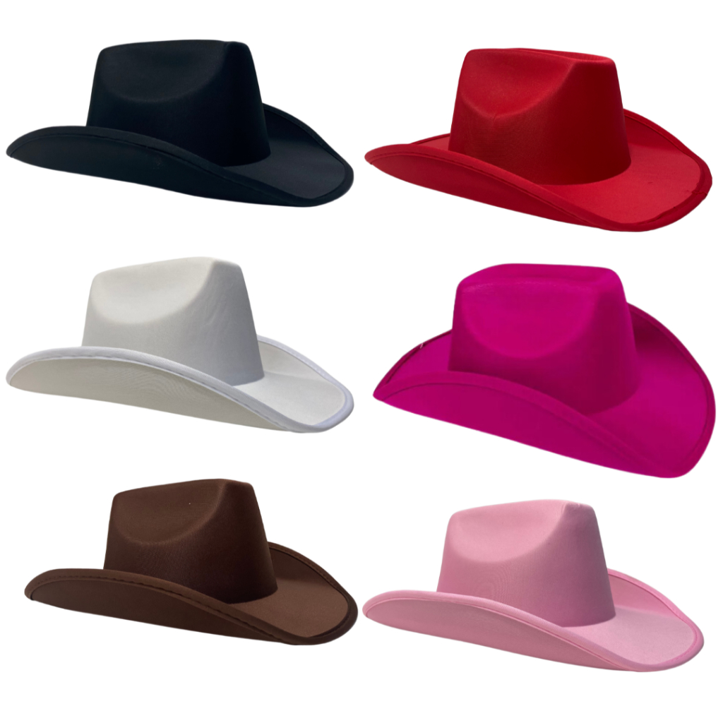 Chapéu de Cowboy Contry Feminino e Masculino Adulto e Infantil