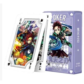 Baralho DEMON SLAYER (Kimetsu no yaiba) poker/truco