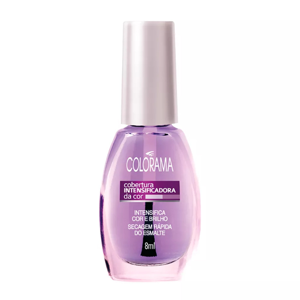 COLORAMA: Esmalte Extra Brilho Roxinho Intensificadora de Cor | Shopee ...
