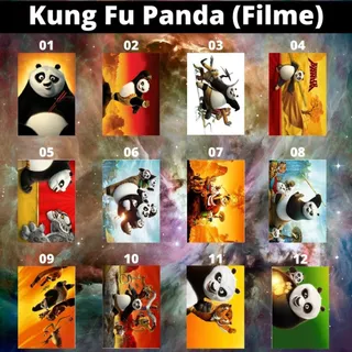 Placa Decorativa MDF (14x20cm) Kung Fu Panda (Filme) - Quadro Parede & Decoração