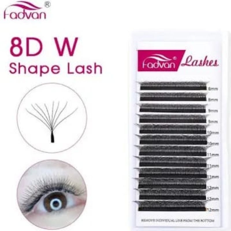 Cílios Fadvan W 3D, 4D, 5D e 8D - 0,07D