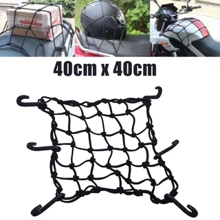 Rede Elástica 40x40 cm Para Capacete Moto Carro Caminhão Carga