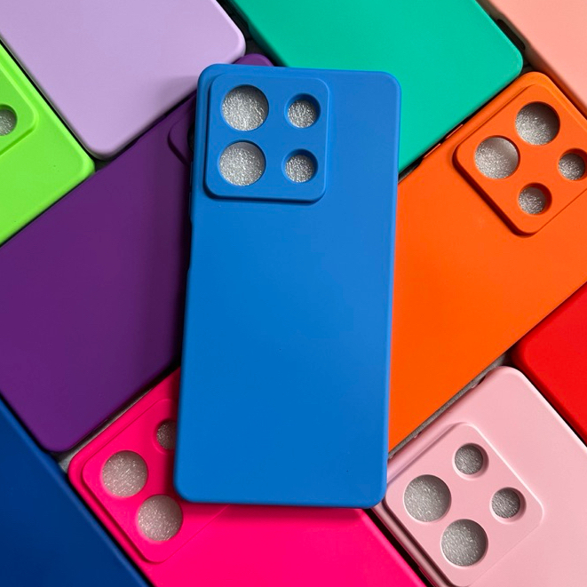 Capa Capinha de celular Silicone Xiaomi Xiaome Redmi Note 13 5G Aveludada