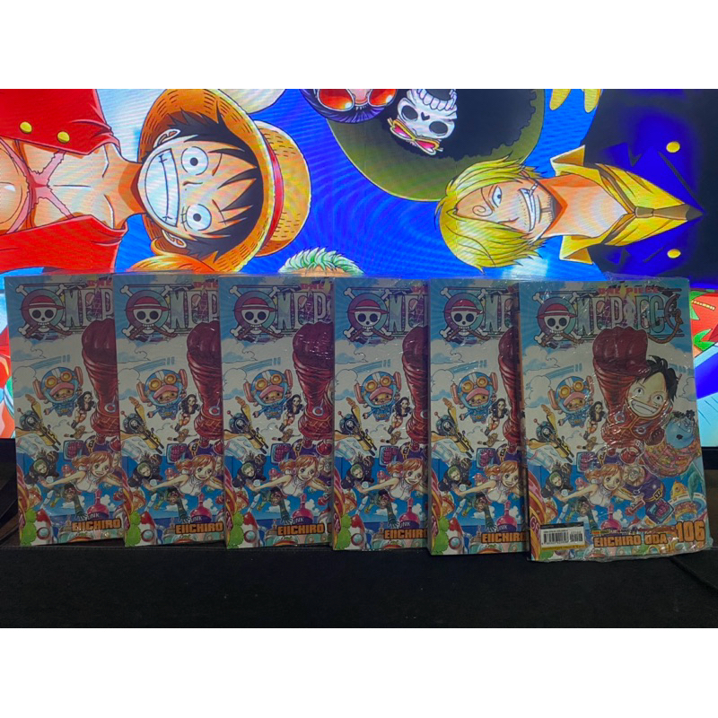 Mangá One Piece volume 106 (em português) *LACRADO/NOVO Mangá One Piece volume 106 (em português) *LACRADO/NOVO