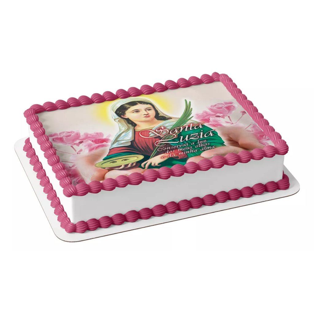 Papel arroz comestível para bolo aniversário festa comemoraç
