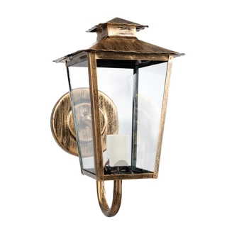 Kit 3 Luminárias Lustre Arandela Colonial Vidro Transparente 14B