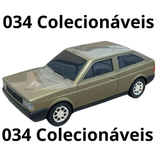 Miniatura Gol quadrado Ouro Envelhecido Lançamento - DiverPlas