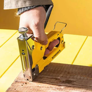 Grampeador Profissional 3 Em 1 Para Madeira Tapeçaria