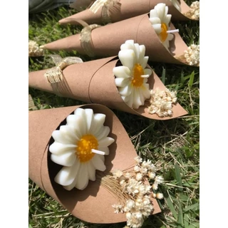 Buquêzinho de vela de margarida 🌼