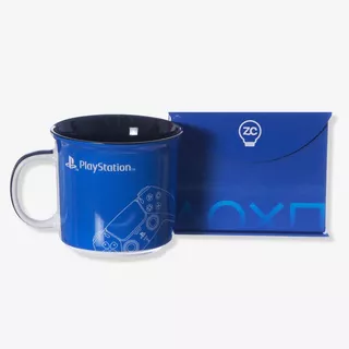 Caneca PlayStation Controle Vídeo Game Oficial 350ml