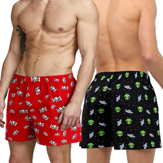 Kit 3 Pijamas Masculinos Samba Canção Short para dormir/Descansar/Lazer Produto de Qualidade em Oferta na Shopee