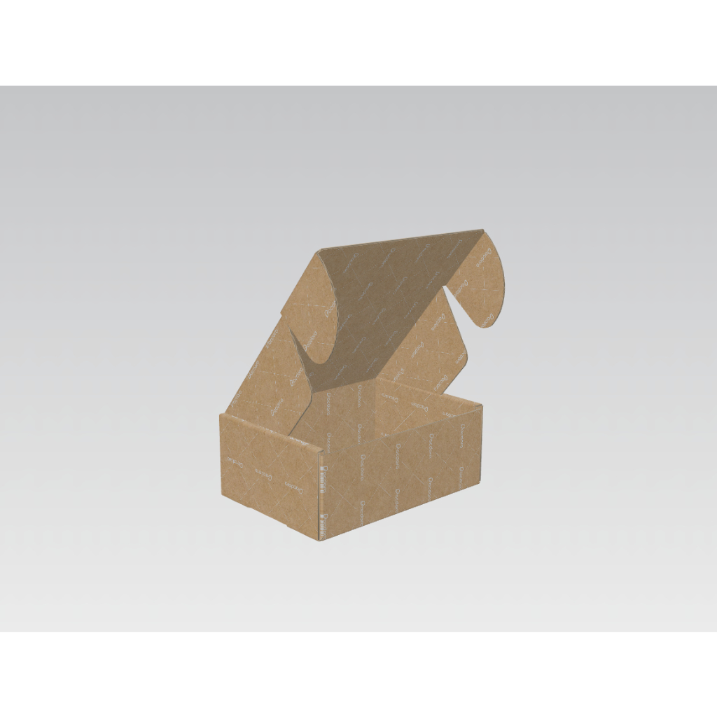 50 Caixas de Papelão Montável 16x11x6 E-commerce Correio PAC Sedex - Parda