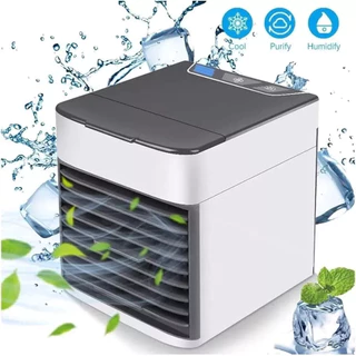Mini Ar Condicionado Potátil Climatizador De Mesa USB, Escritório, Desktop