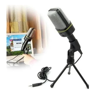 Microfone Com Fio Condensador Sf-920 Estudio Pc Cabo Xlr
