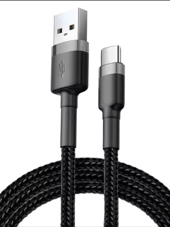 Cabo Para Controle Serie X Xbox One Ps5 Tipo C 3 Metros Cor Preto