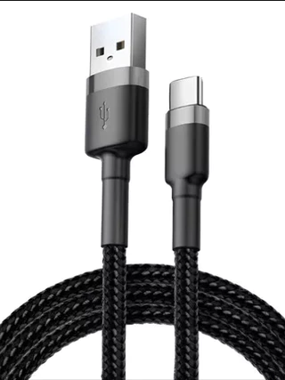 Cabo Para Controle Serie X Xbox One Ps5 Tipo C 3 Metros Cor Preto