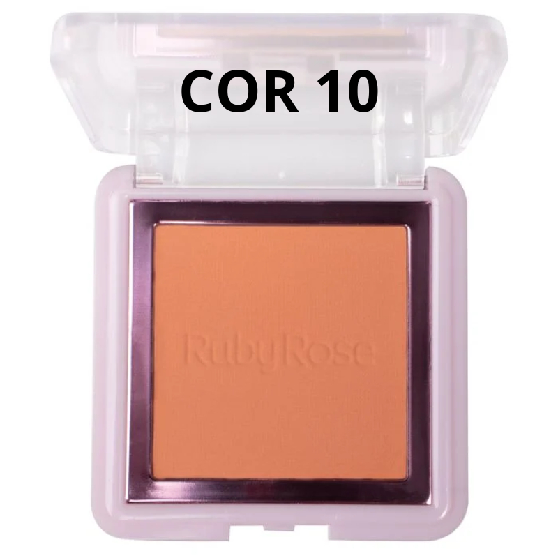 Blush Compacto BL10 BL20 BL30 BL40 Hbf8614 Ruby Rose | Shopee Brasil