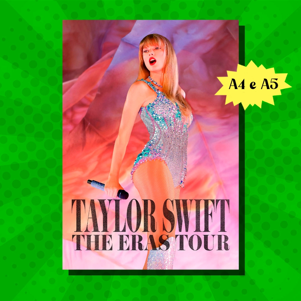 Pôster do Filme The Eras Tour - Taylor Swift | Shopee Brasil