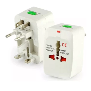 Kit 2 Adaptador Tomada Universal Para Viagem Internacional Mais 150 Países (Lee Home)