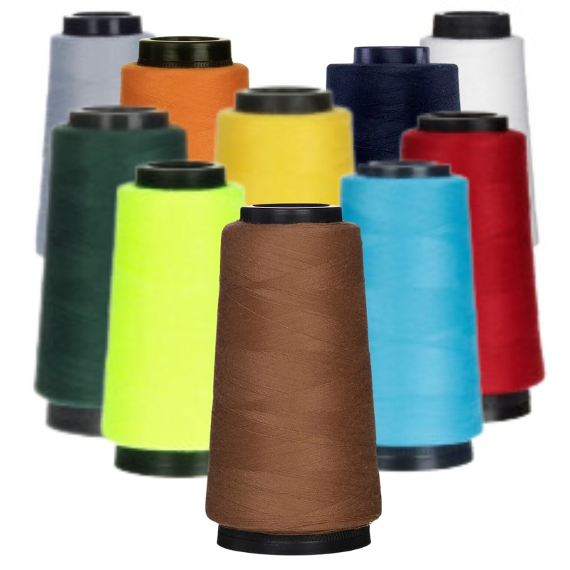 Kit 3 Cones de Fio 6000m para Overlock 100g | Shopee Brasil