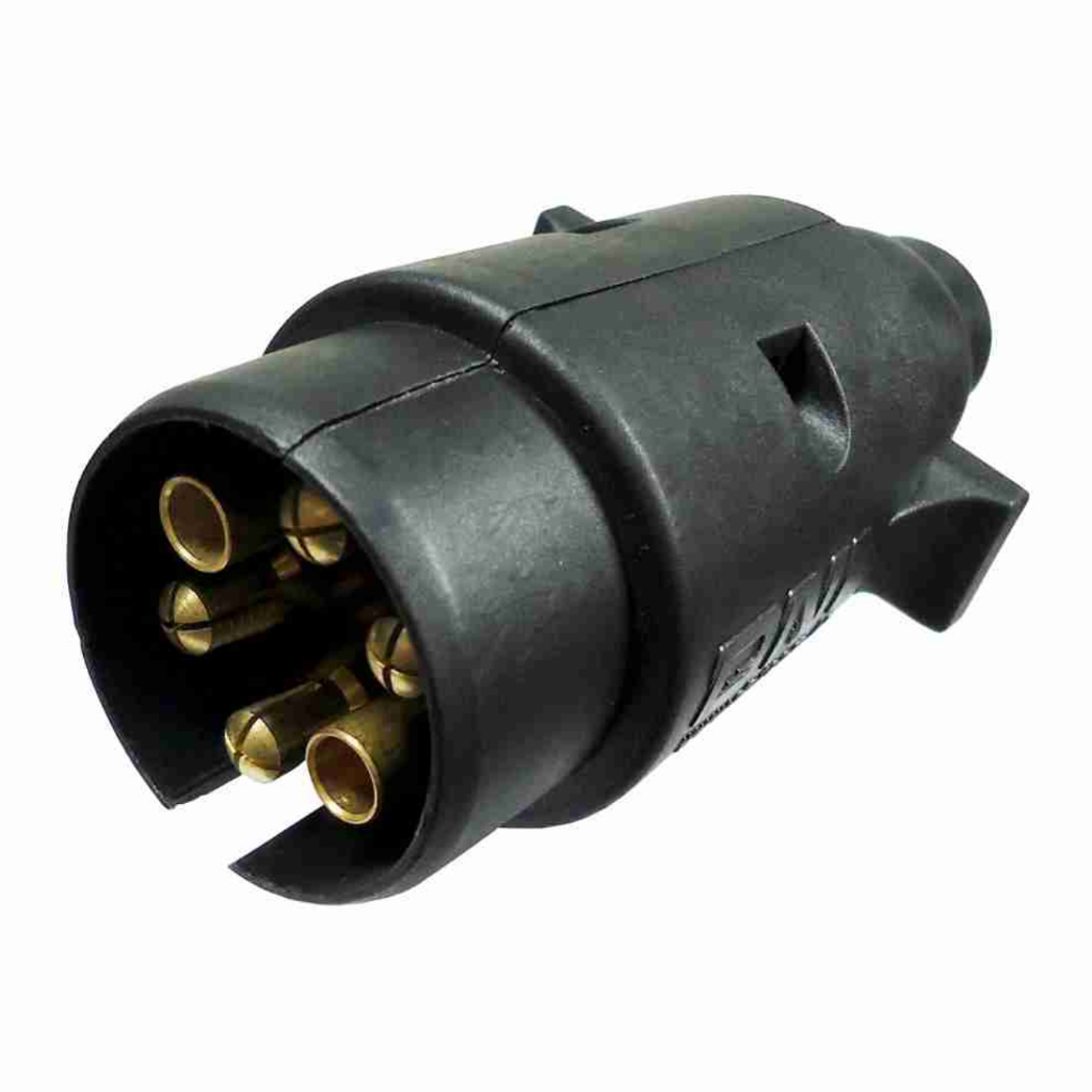 Tomada Macho Carreta Carretinha Reboque Engate 6 Pinos - DNI8380 ...
