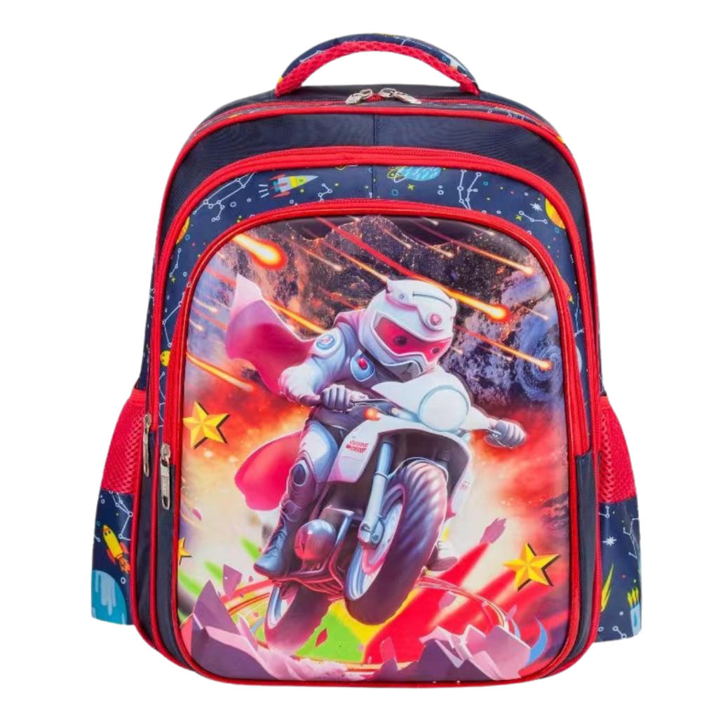 Mochila Infantil Grande Masculina Menino Com Estampas 3D para Escola ...