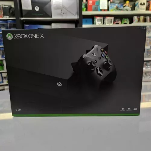 Console Video Game Original Xbox One X 4K 1TB + Jogo + Nota Fiscal e 12 Meses de Garantia