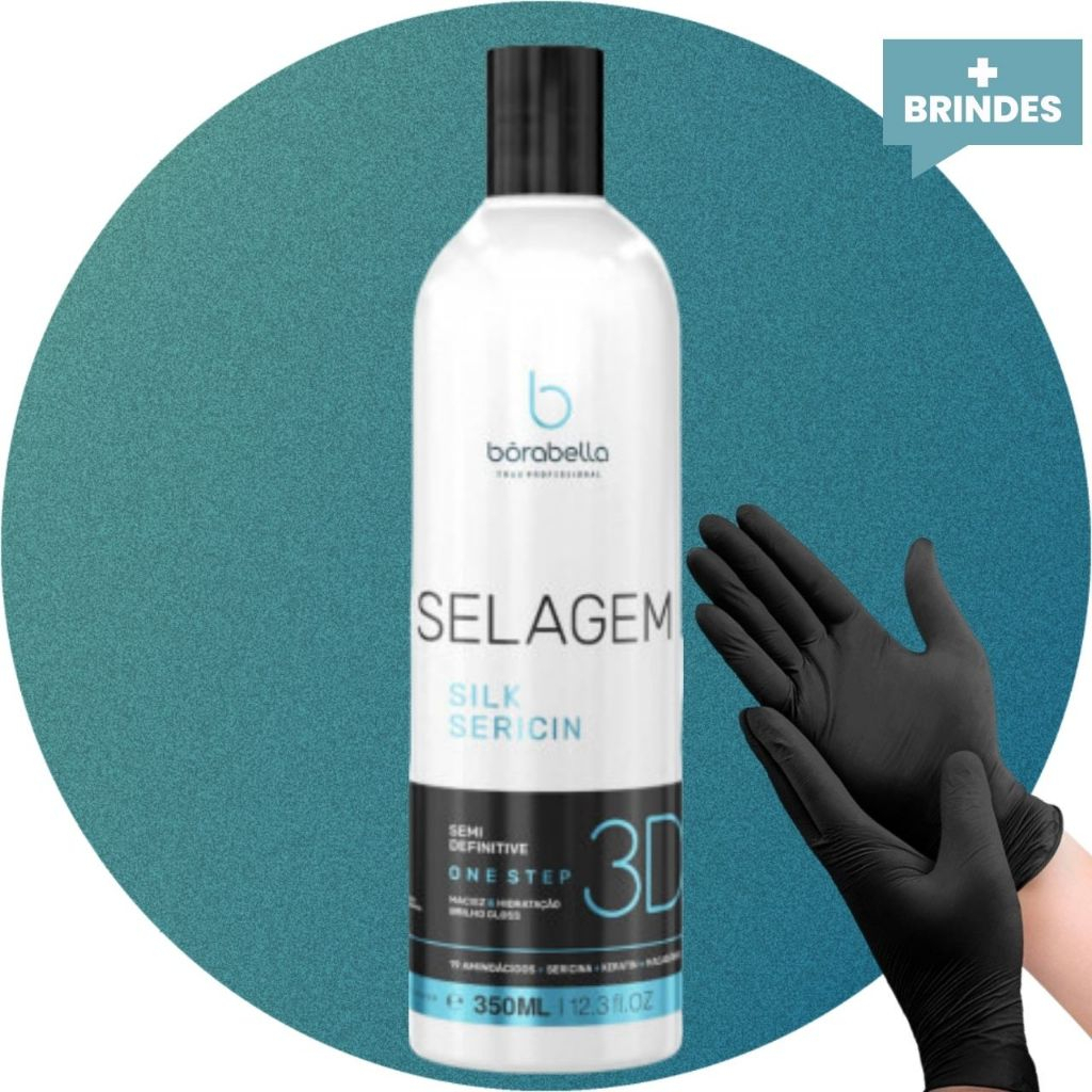 Borabella Selagem 3D Organic Semi Definitava Sem Formol 350ml | Shopee ...