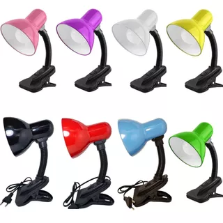 Luminária Garra Bivolt Decora Adulto Infantil Articulada Suporte Parafusar Mesa Bancada Abajur