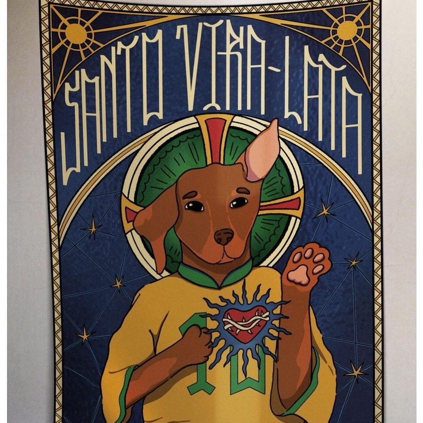 Panô Santo Vira Lata