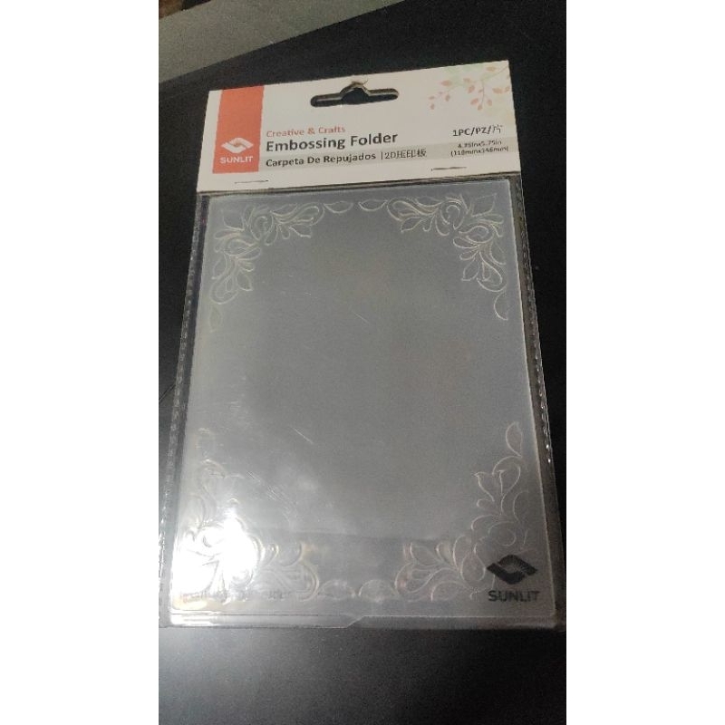 Placa para relevo Sunlit - Placa de emboss - Scrapbook, Artesanato ...