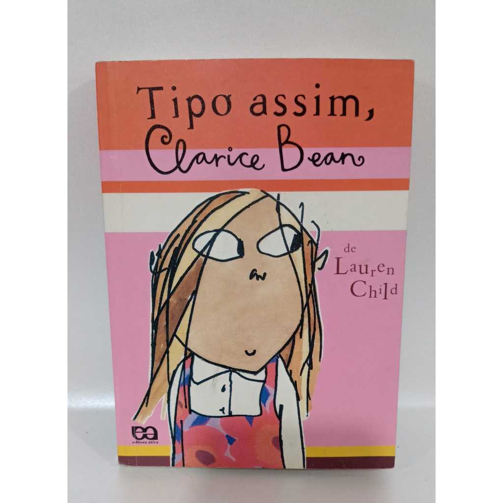 Livro Tipo assim , Clarice Bean - Livro de Bolso | Shopee Brasil