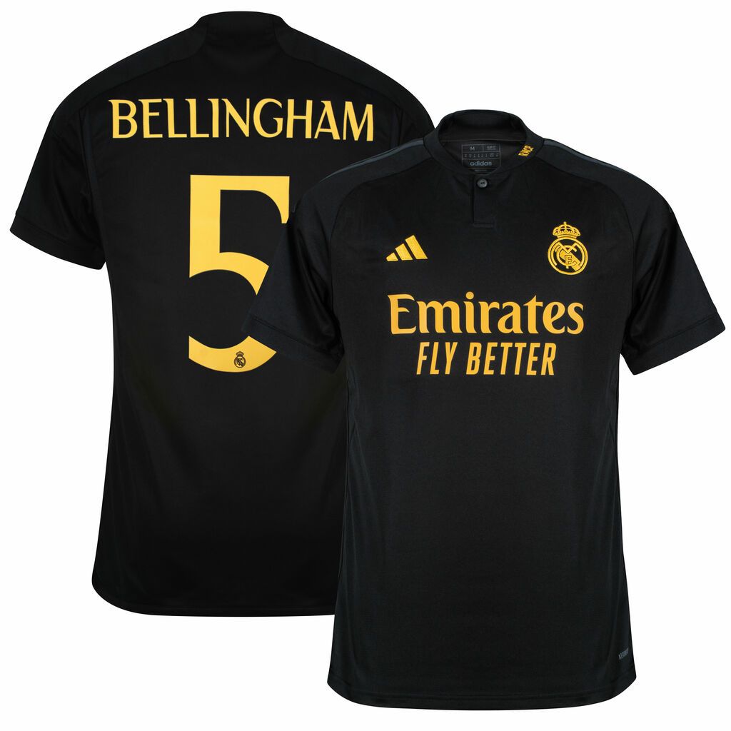 Camisa Adidas Real Madrid Bellingham 5 2023-2024 | Shopee Brasil