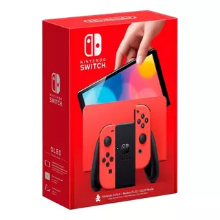 Nintendo Switch Oled com cartao 256gb Novo Edicao Mario