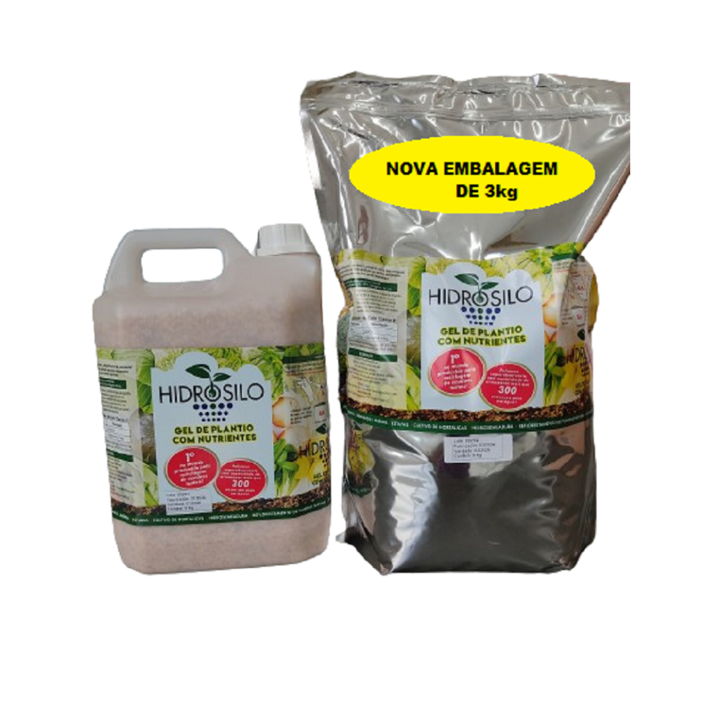 Hidrosilo 3kg Gel Para Plantio de Mudas Frutíferas