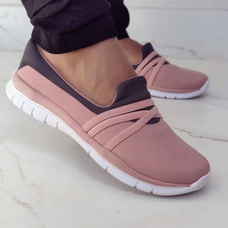 Sapatilha Tênis Feminino Casual Caminhada Conforto Academia Leve e Macio