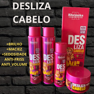 KIT 4 UNIDADES SHAMPOO+CONDICIONADOR+MASCARA DE TRATAMENTO+ LEAVEIN!+BRILHO+MACIEZ+SEDOSIDADE+AÇÃO INSTANTANEA- ANTI-VOLUME- ANTI-FRIZZ.