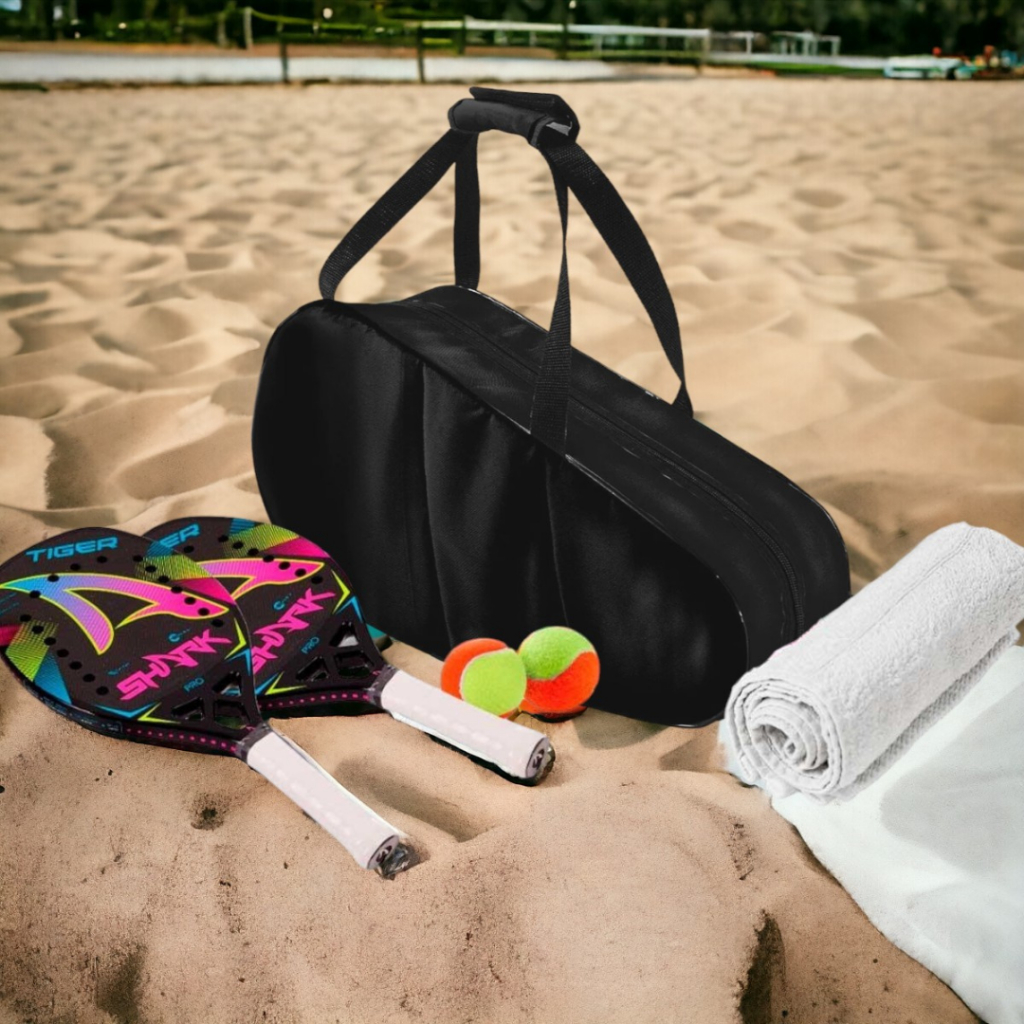 Bolsa Raqueteira Beach Tennis Acessóorios Feminina Mochila Bolsa Para ...