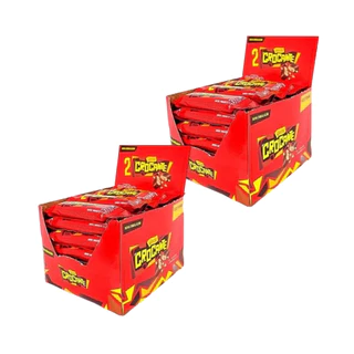 Kit 2 Caixas Chocolate Crocante Garoto 60 unid.