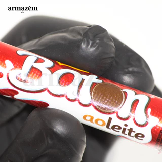 Kit 3 Caixas Baton Ao Leite Chocolate Garoto 90 unid.