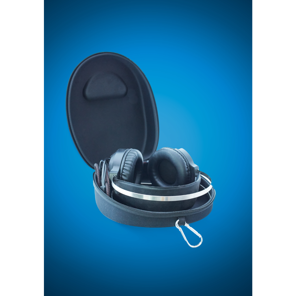 Case Estojo Porta Headphone Headset Gamer Games Preto