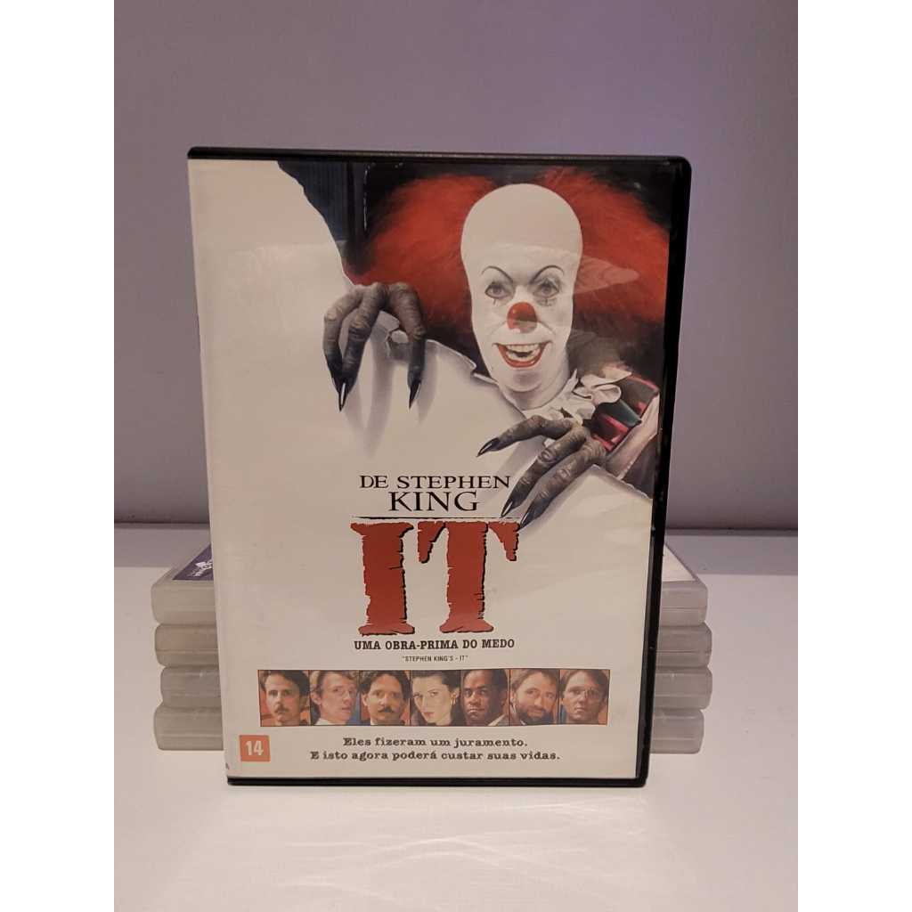 IT - UMA OBRA PRIMA DO MEDO -1990 - Stephen King - DVD - Original ...