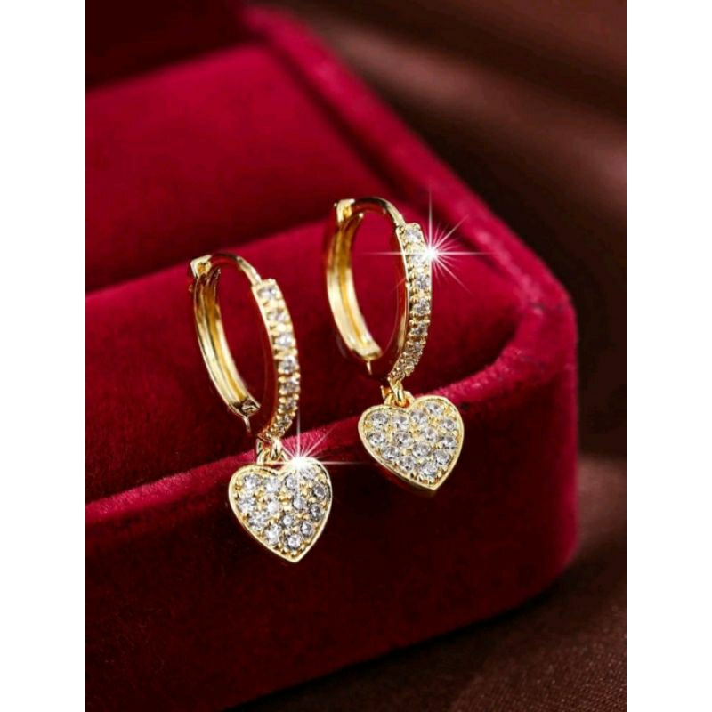 Brincos Femininos Folheados A Ouro 18k Bijuterias Brincos Dayse Argolas Femininas Folheadas A Ouro 18k