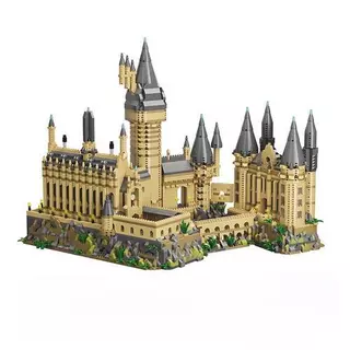 Lego Castelo de hogwarts Harry potter Blocos de montar 6369 PCS Sem caixa