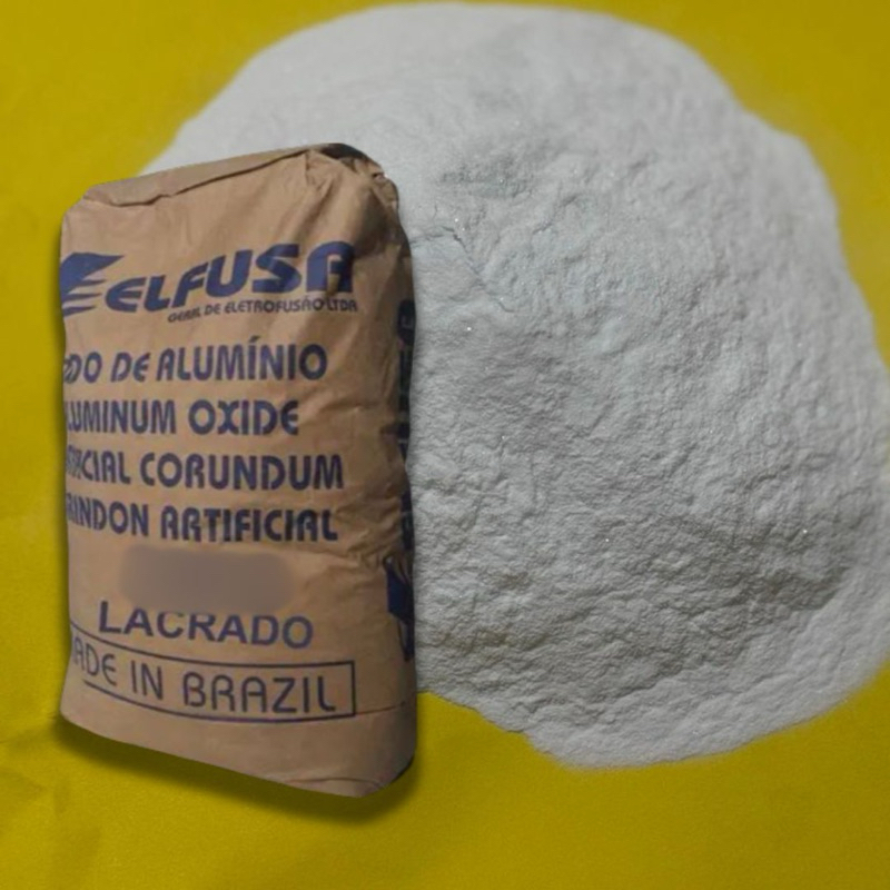 Óxido de alumínio ALF 400 fepa branco 1 kg.